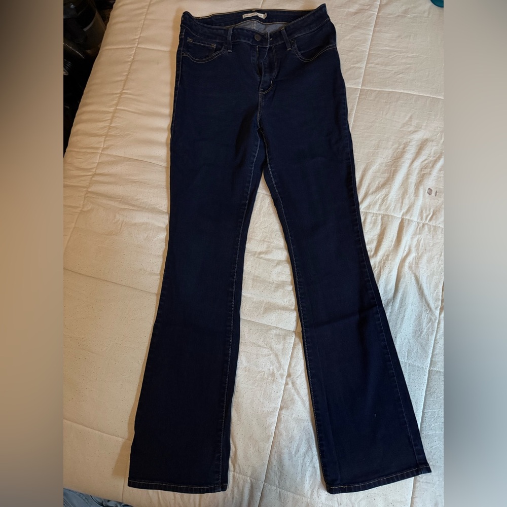 Levi's Women's Dark Blue Boot Cut Jeans